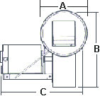 HS-3,4,5 Dimensions